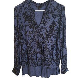 Rock & Republic Woman Size S  High Low Hem Faux Wrap with Ruched Front Hem